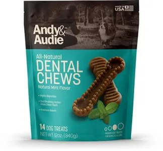 1ea 12 oz. Andy & Audie Medium Dental Chew - Health/First Aid